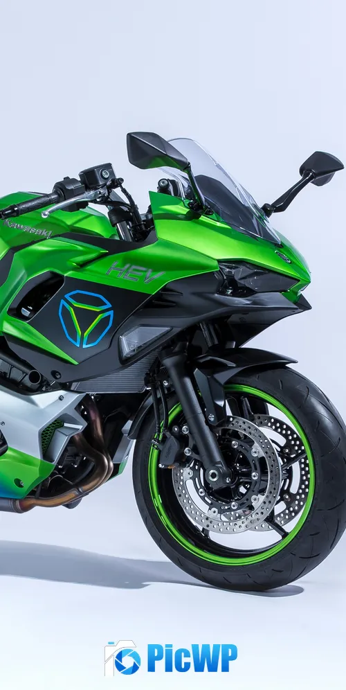 Electric Sports bikes Kawasaki Ninja HEV 3K Mobile Wallpaper