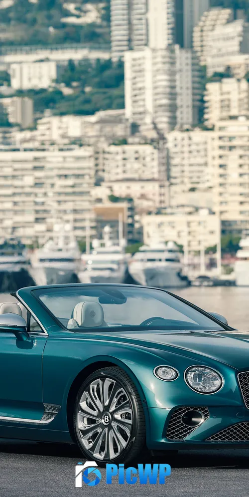 Bentley Continental GT V8 Convertible 3K Mobile Wallpaper