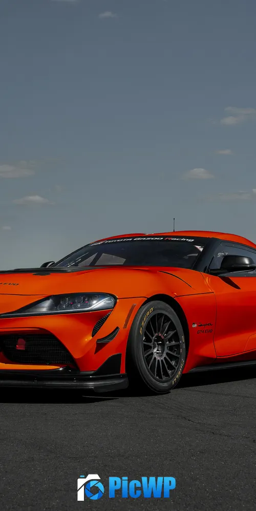 Toyota GR Supra GT4 EVO 2023 3K Mobile Wallpaper