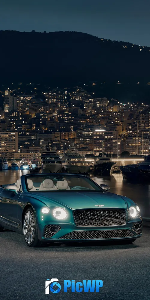 Bentley Continental GT V8 Convertible Mulliner Riviera Collection 3K Mobile Wallpaper