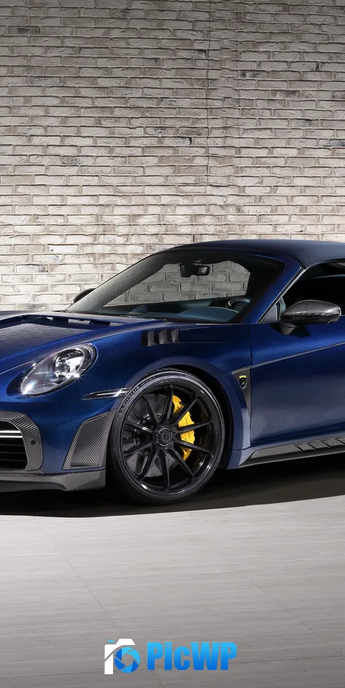 Porsche 911 Turbo S TopCar 3K Mobile Wallpaper