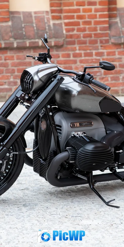 BMW R 18 Liberty Nine Hills Motorcycles 3K Mobile Wallpaper