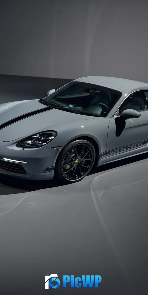 Porsche 718 Cayman Style Edition 3K Mobile Wallpaper