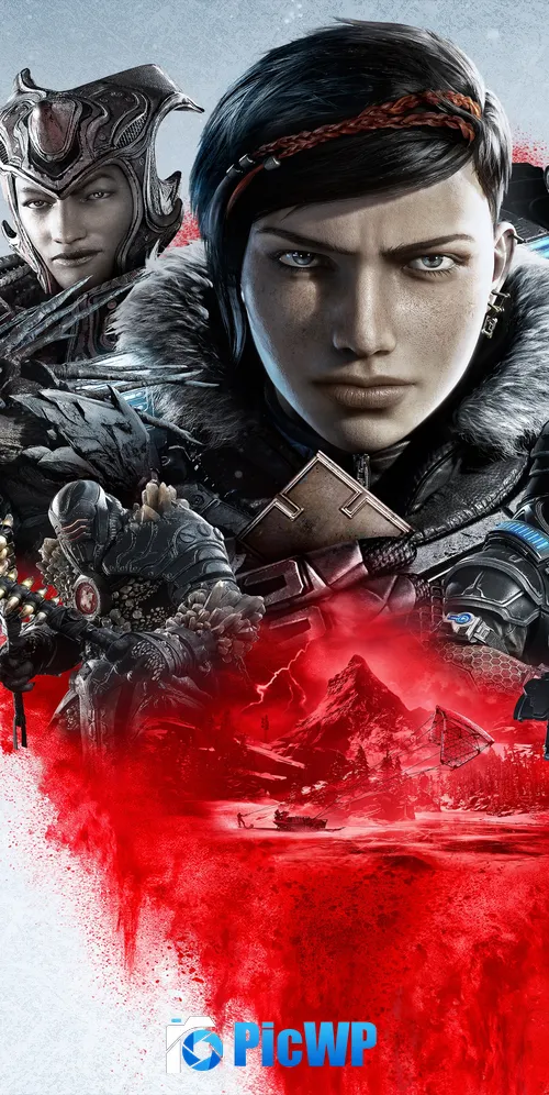 Gears 5 Video Game 3K Mobile Wallpaper