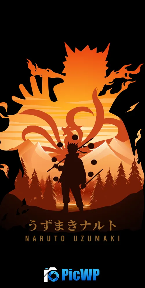 Naruto Uzumaki AMOLED 3K Mobile Wallpaper
