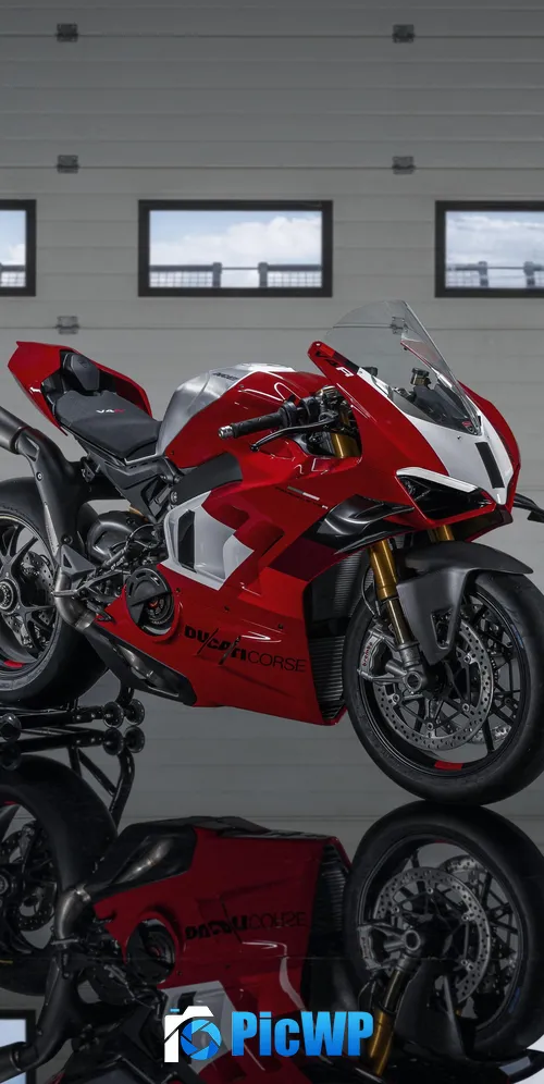 Ducati Panigale V4 R 3K Mobile Wallpaper