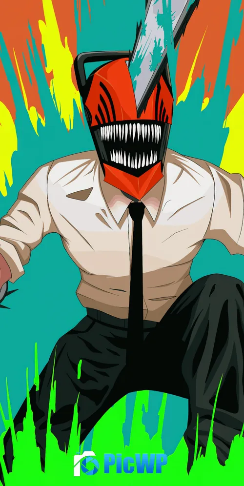 Chainsaw Man Manga series 3K Mobile Wallpaper