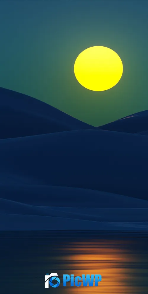 Moon Digital Art 3K Mobile Wallpaper