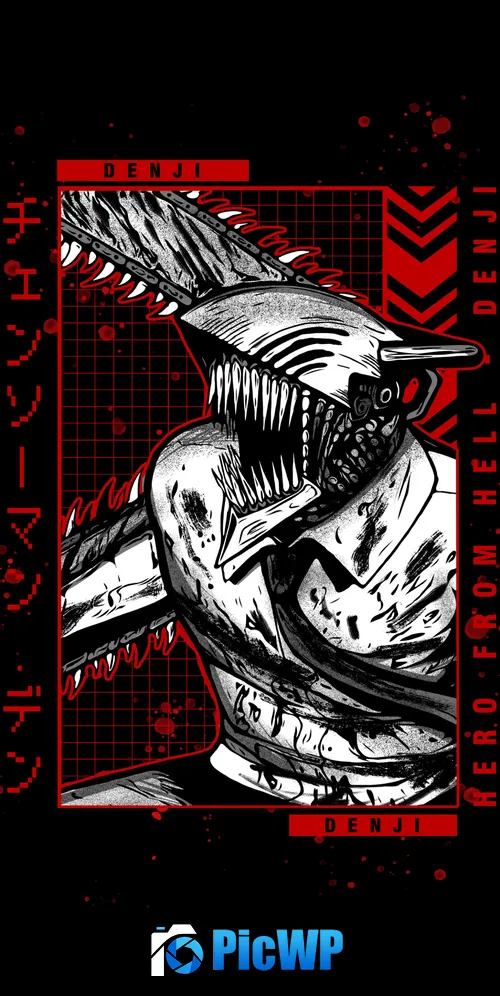 Denji AMOLED 3K Mobile Wallpaper