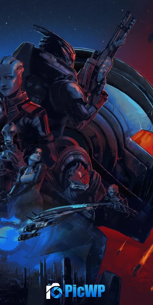 Mass Effect Legendary Edition 3K Mobile Wallpaper
