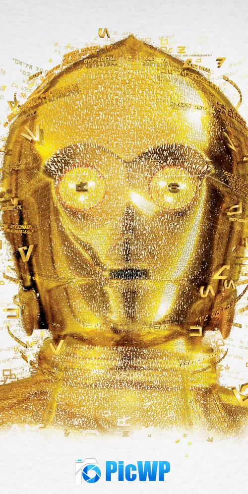 C-3PO Star Wars 3K Mobile Wallpaper