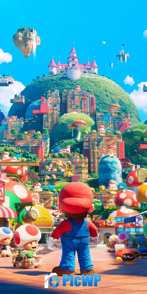 The Super Mario Bros. Movie Poster 3K Mobile Wallpaper