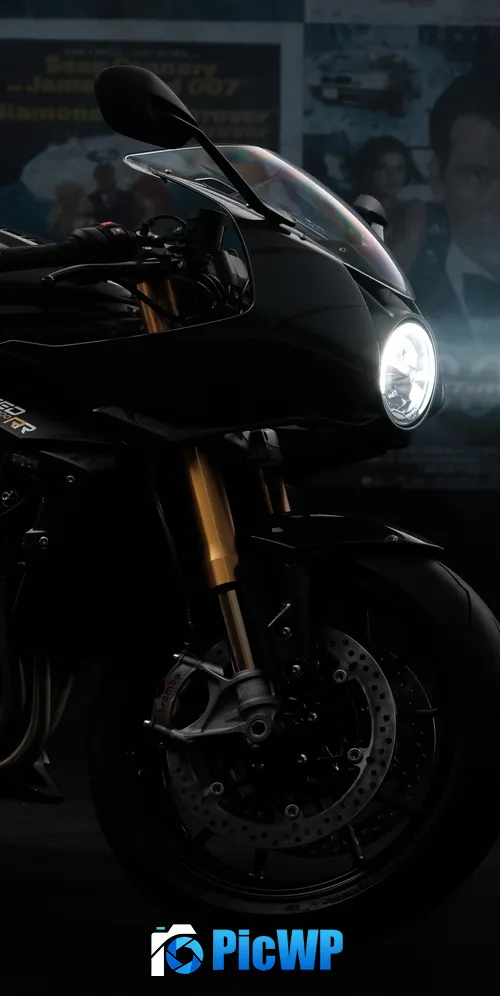 Triumph Speed Triple 1200 RR Bond Edition 3K Mobile Wallpaper