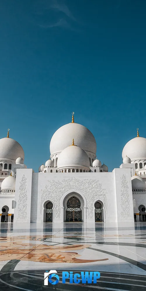 Grand Mosque Grand Bur Dubai Masjid 3K Mobile Wallpaper
