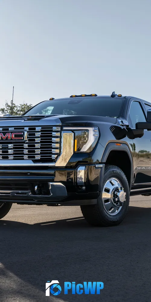 GMC Sierra 3500 HD Denali Crew Cab 2024 3K Mobile Wallpaper