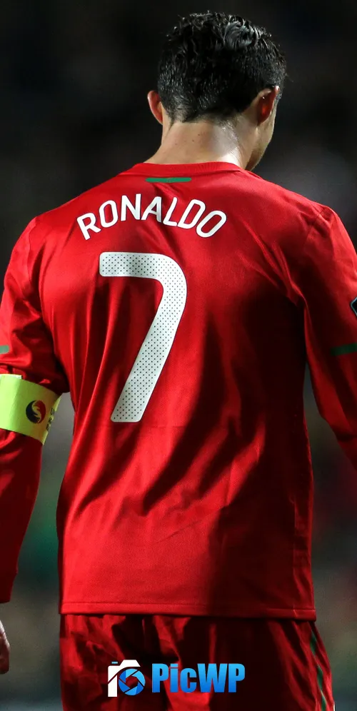 Cristiano Ronaldo 7 Jersey 3K Mobile Wallpaper
