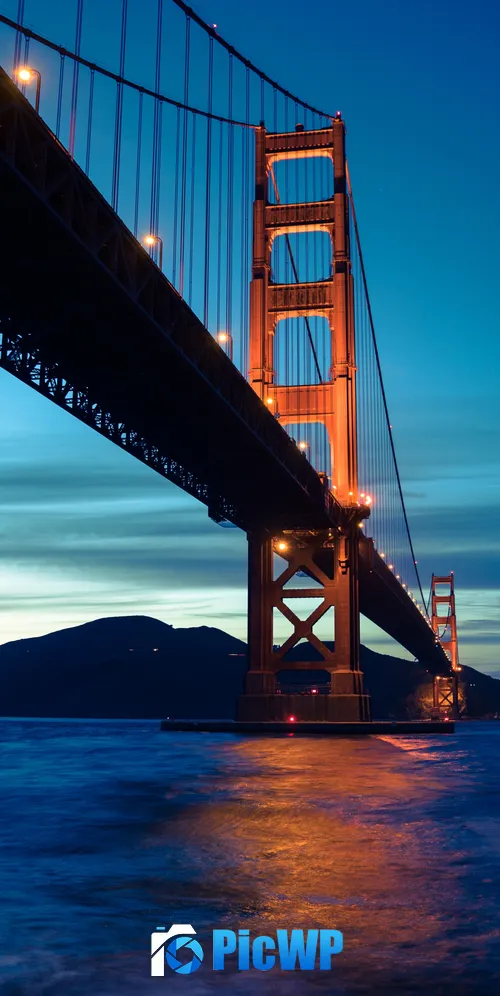 Golden Gate Bridge Suspension bridge 3K Mobile Wallpaper