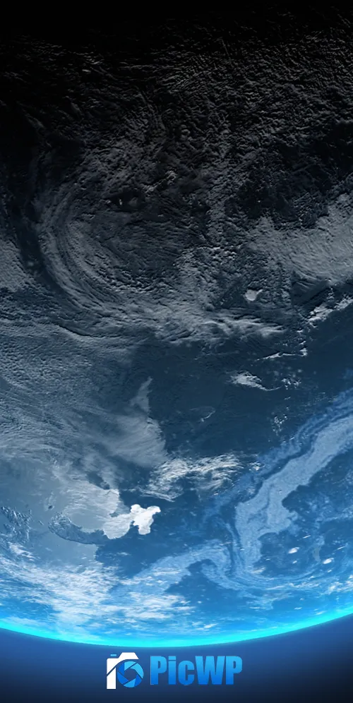 Planet Earth Orbit 3K Mobile Wallpaper