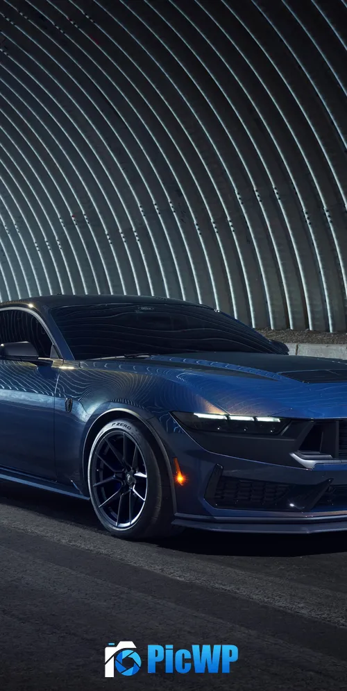Ford Mustang Dark Horse 3K Mobile Wallpaper