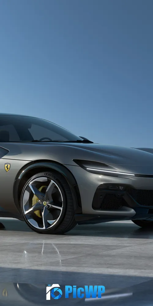 Ferrari Purosangue Luxury SUV 3K Mobile Wallpaper