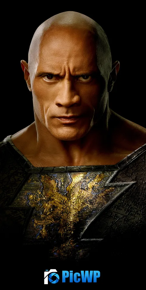 Black Adam 3K Mobile Wallpaper