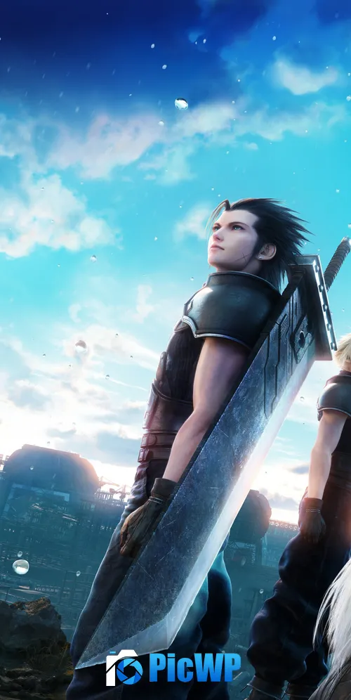 Crisis Core: Final Fantasy VII Reunion Crisis Core Final Fantasy 7 Reunion 3K Mobile Wallpaper