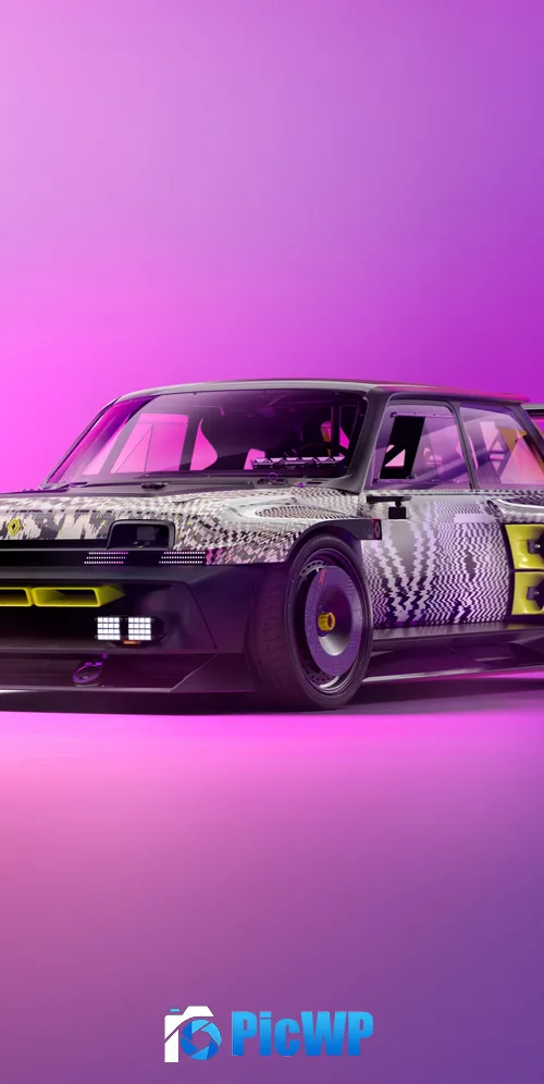 Renault R5 Turbo 3E Electric cars 3K Mobile Wallpaper