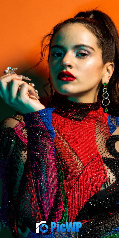 Rosalía Portrait 3K Mobile Wallpaper