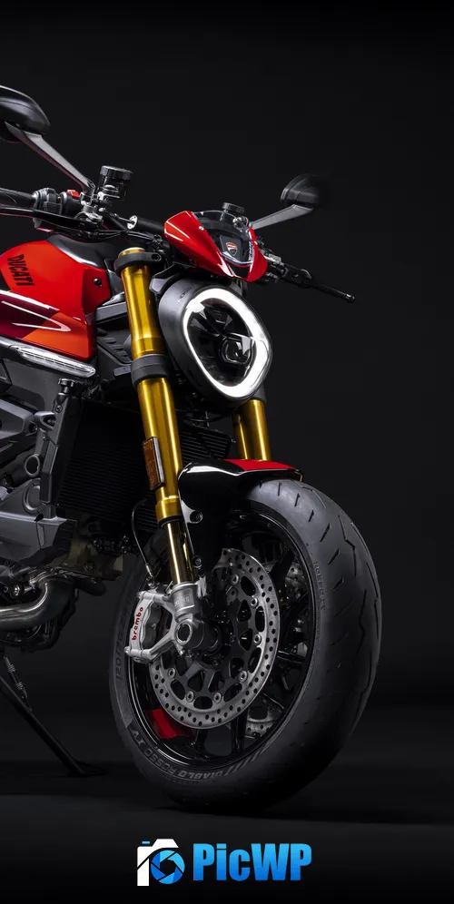Ducati Monster SP 2023 3K Mobile Wallpaper
