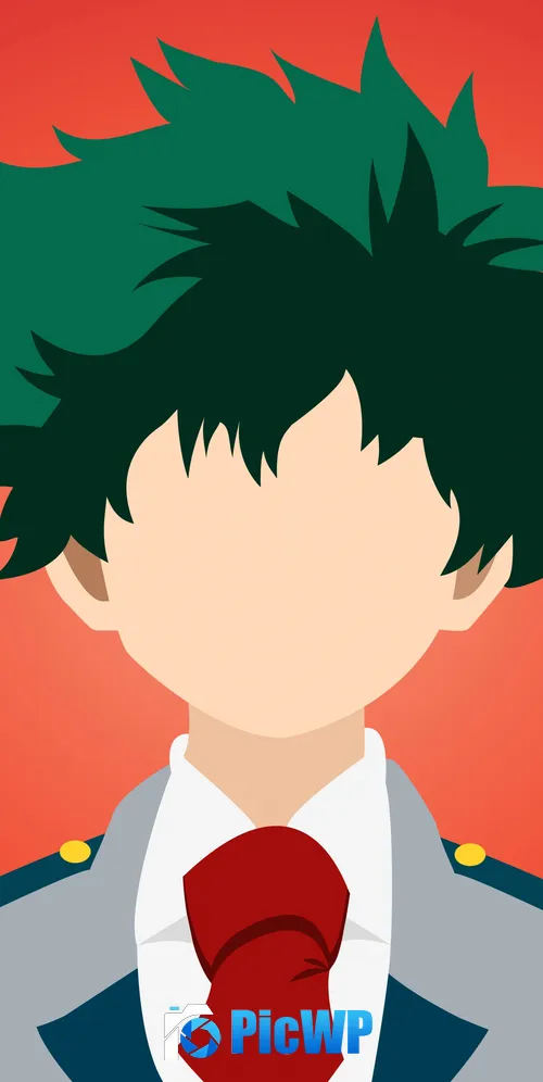 Izuku Midoriya Faceless 3K Mobile Wallpaper