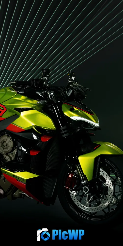 Ducati Streetfighter V4 Lamborghini 3K Mobile Wallpaper