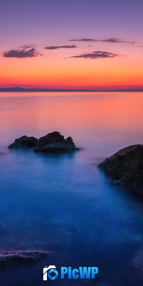Seascape Twilight 3K Mobile Wallpaper