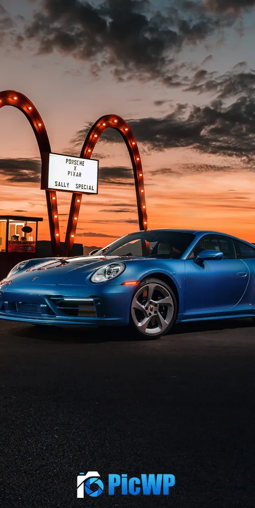 Porsche 911 Carrera GTS Sally Special 3K Mobile Wallpaper