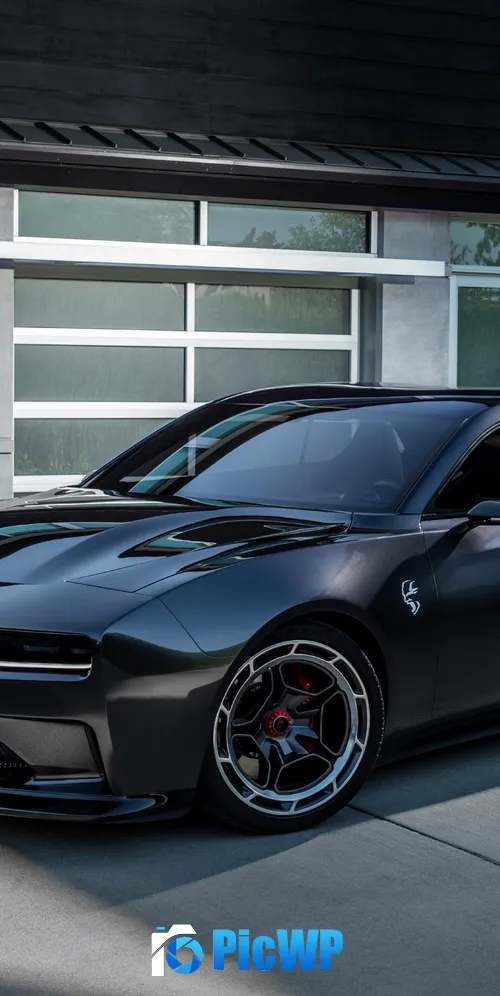 Dodge Charger Daytona SRT Concept 2022 3K Mobile Wallpaper