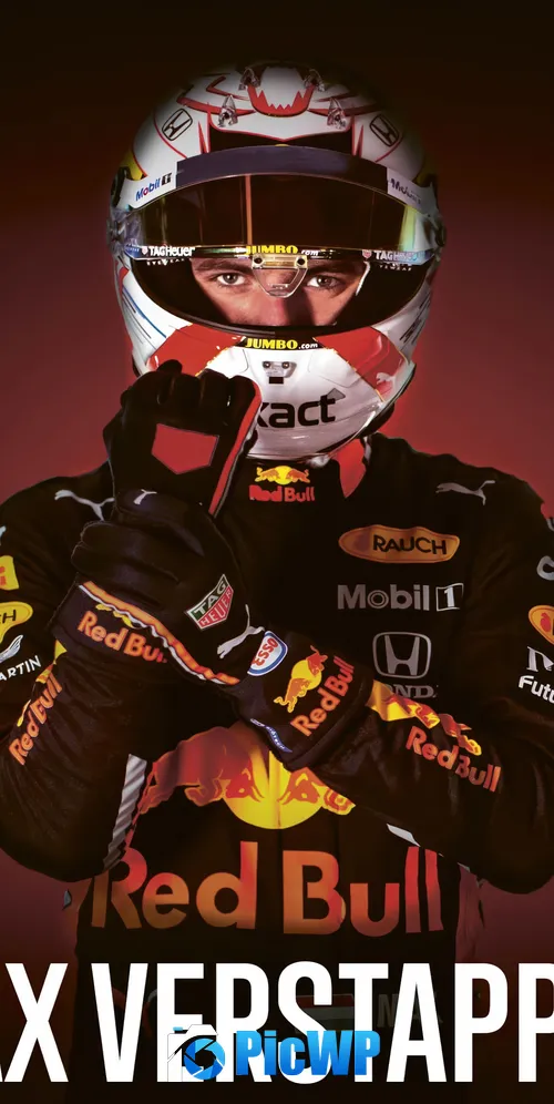 Max Verstappen Red Bull Racing 3K Mobile Wallpaper
