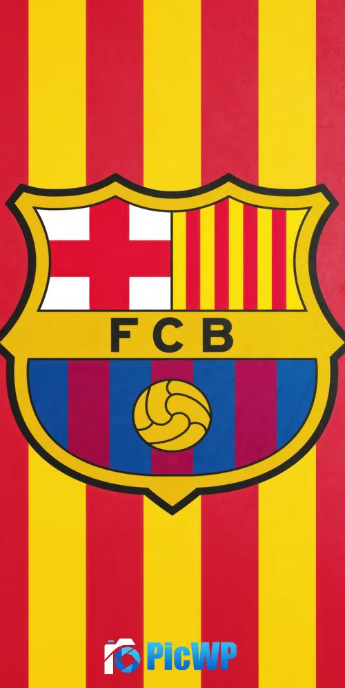 FCB Yellow background 3K Mobile Wallpaper