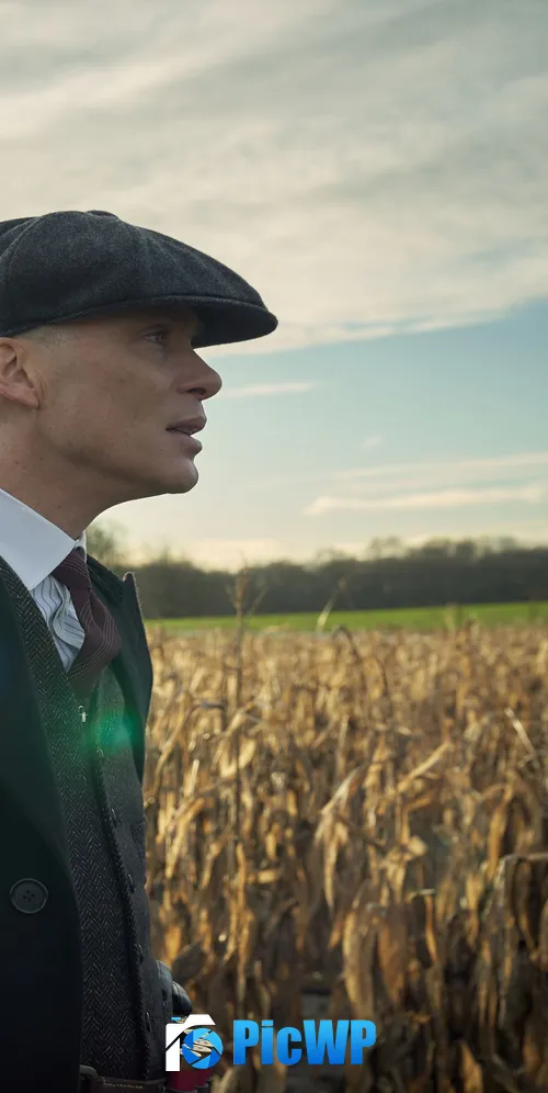 Cillian Murphy as Tommy Shelby (Peaky Blinders) 3K Mobile Wallpaper