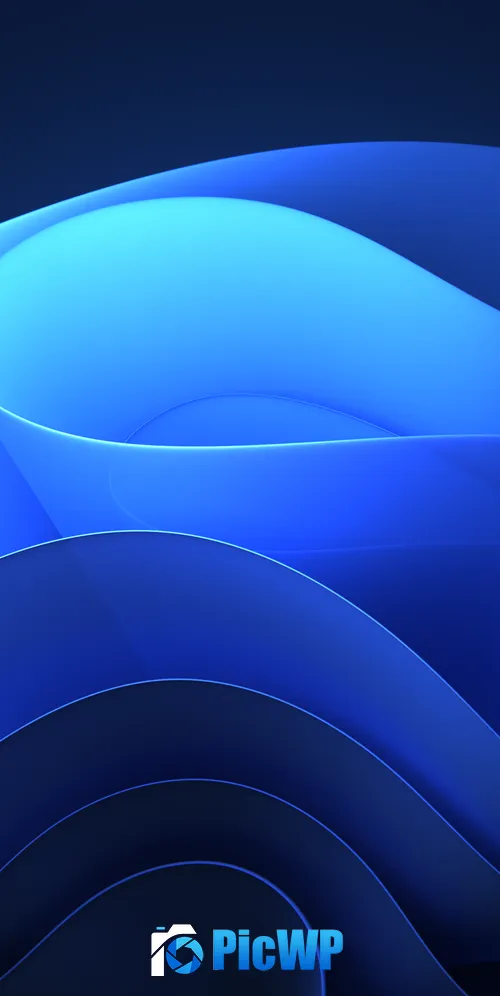 Windows 11 Dark background 3K Mobile Wallpaper