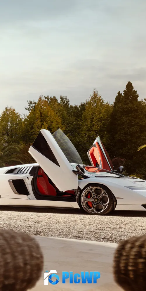 Lamborghini Countach LPI 800-4 Hybrid electric cars 3K Mobile Wallpaper
