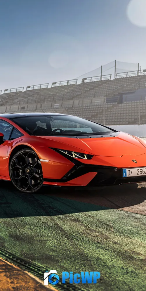 Lamborghini Huracán Tecnica 3K Mobile Wallpaper