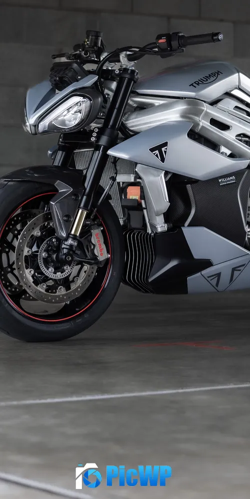 Triumph Project TE-1 Electric bikes 3K Mobile Wallpaper
