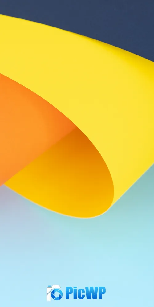 Layers Color Papers 3K Mobile Wallpaper