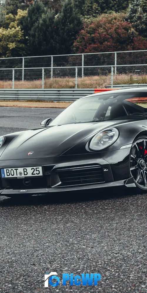 Brabus 820 Coupé Porsche 911 Turbo S Coupé 3K Mobile Wallpaper