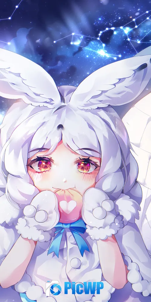 Arctic Hare Kemono Friends 3K Mobile Wallpaper