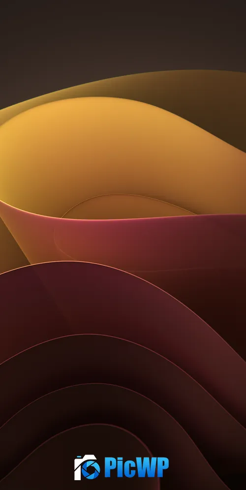 Windows 11 Bloom Dark background 3K Mobile Wallpaper