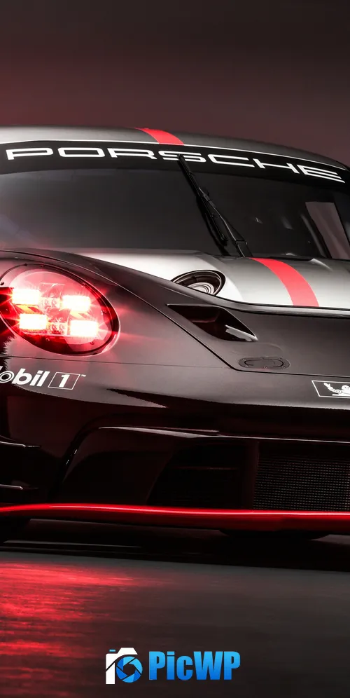 Porsche 911 GT3 R Race cars 3K Mobile Wallpaper