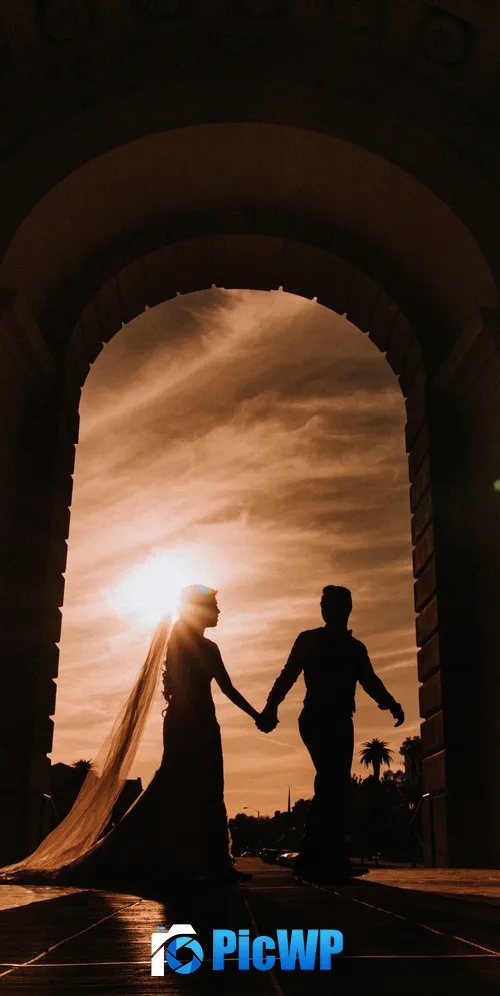 Couple Marriage 3K Mobile Wallpaper