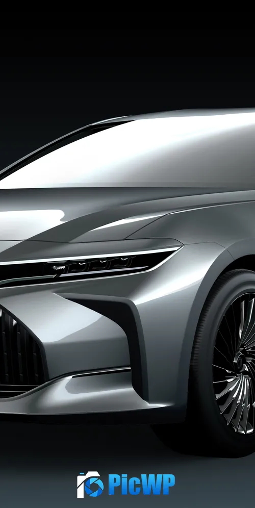 Toyota Crown Sedan Prototype Concept cars 3K Mobile Wallpaper