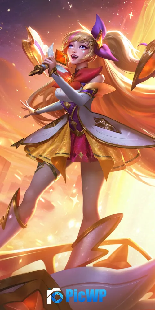 League of Legends Seraphine 3K Mobile Wallpaper