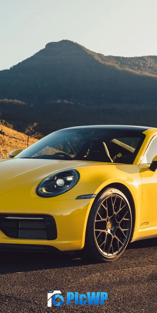 Porsche 911 Carrera GTS 2022 3K Mobile Wallpaper